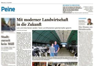 Mit moderner Landwirtschaft in die Zukunft