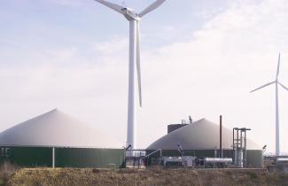 Energie vor Ort Energieerzeugung Biogasanlage